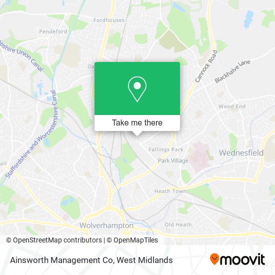 Ainsworth Management Co map