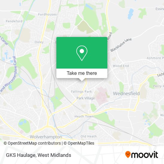 GKS Haulage map