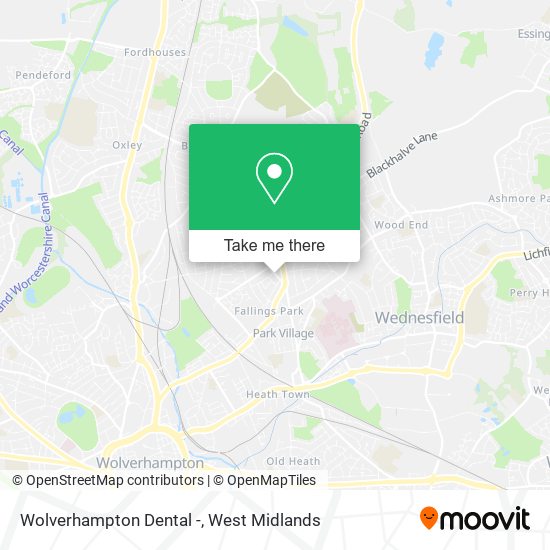 Wolverhampton Dental - map