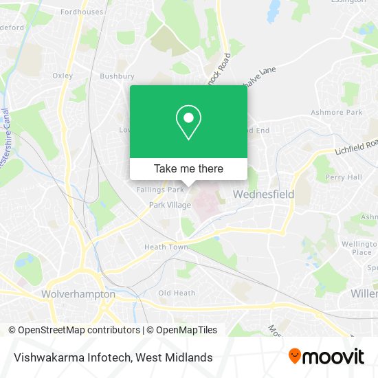 Vishwakarma Infotech map
