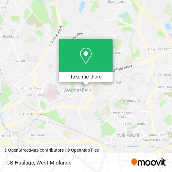 GB Haulage map