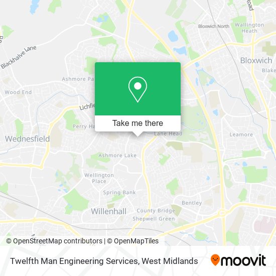 Twelfth Man Engineering Services map
