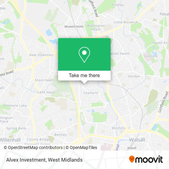 Alvex Investment map