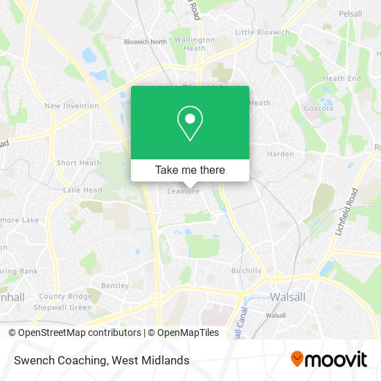 Swench Coaching map