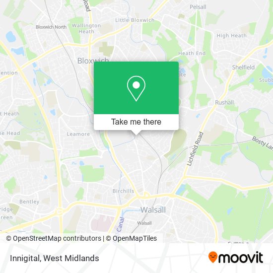 Innigital map