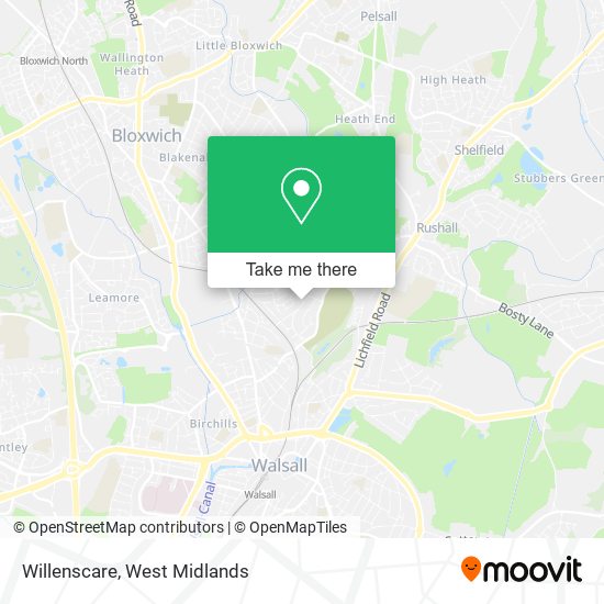 Willenscare map