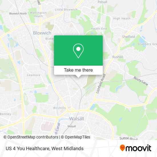 US 4 You Healthcare map
