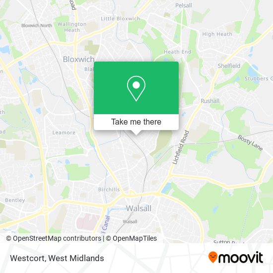 Westcort map