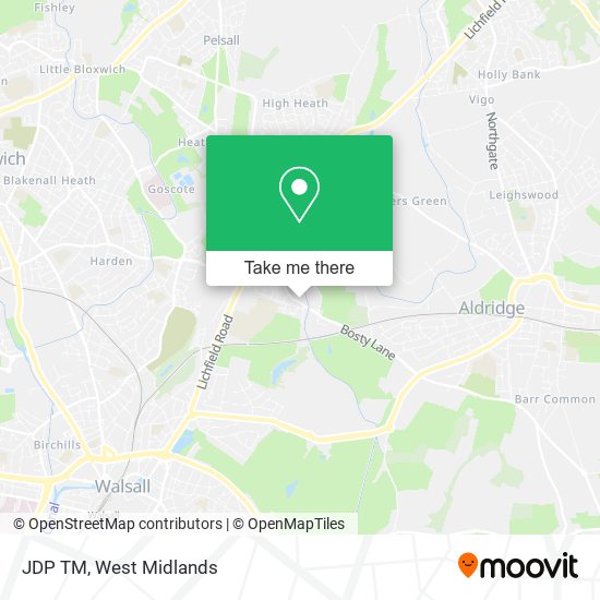JDP TM map