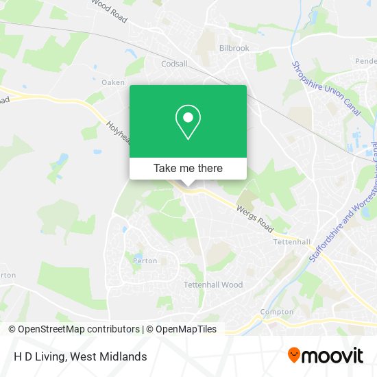H D Living map