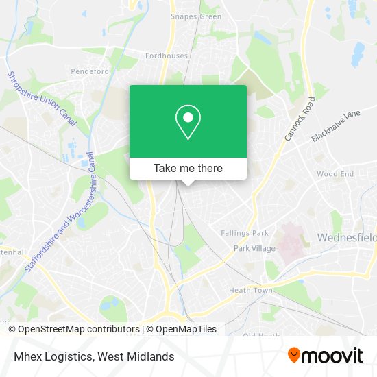 Mhex Logistics map