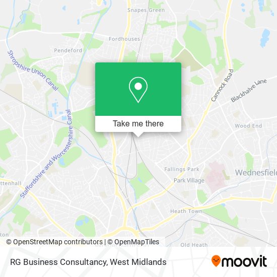 RG Business Consultancy map