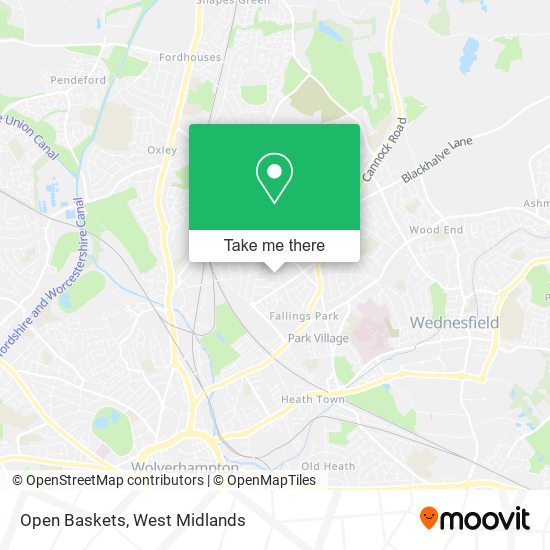 Open Baskets map