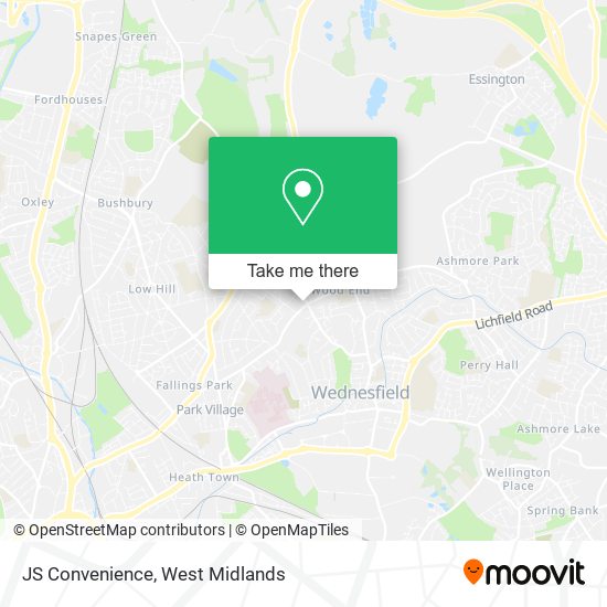 JS Convenience map