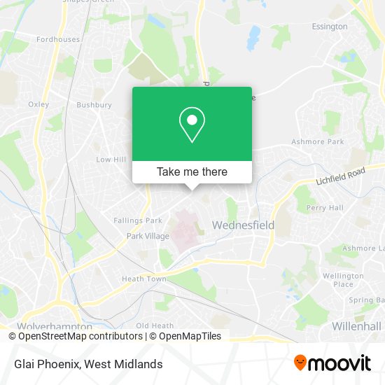 Glai Phoenix map