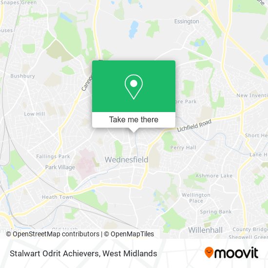 Stalwart Odrit Achievers map