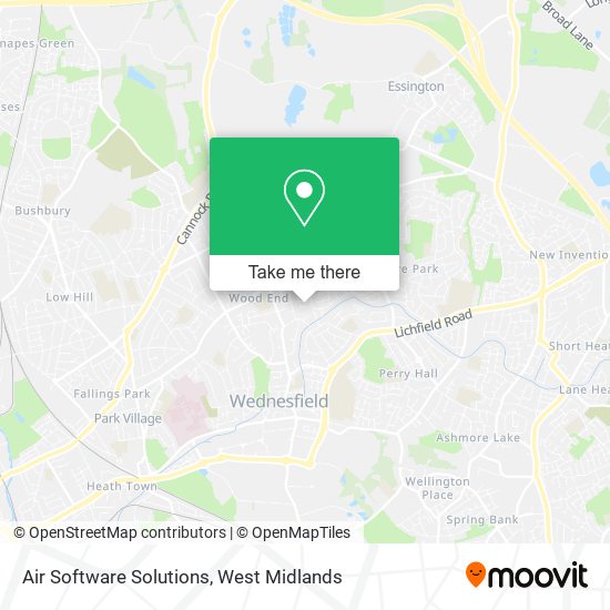 Air Software Solutions map