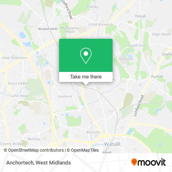 Anchortech map
