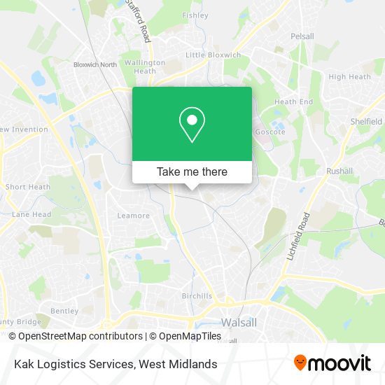 Kak Logistics Services map