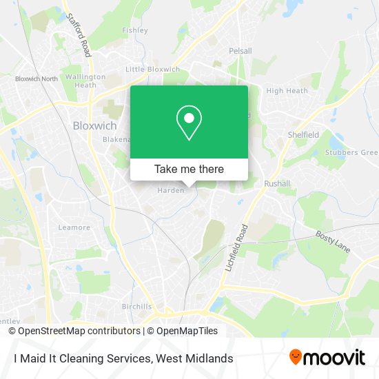 I Maid It Cleaning Services map