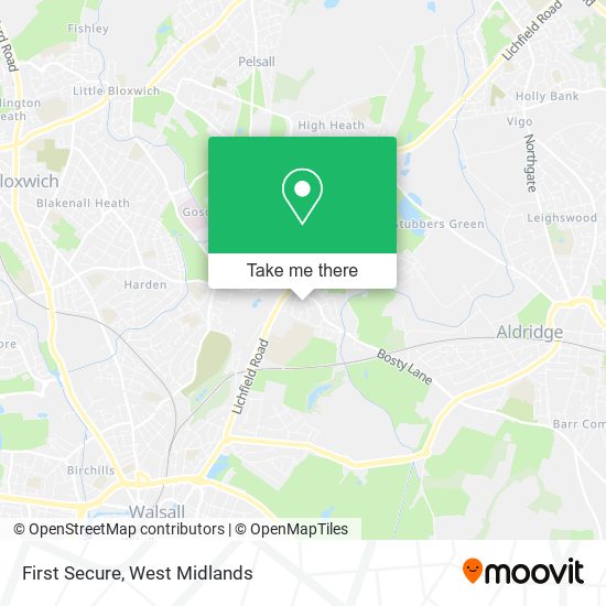 First Secure map