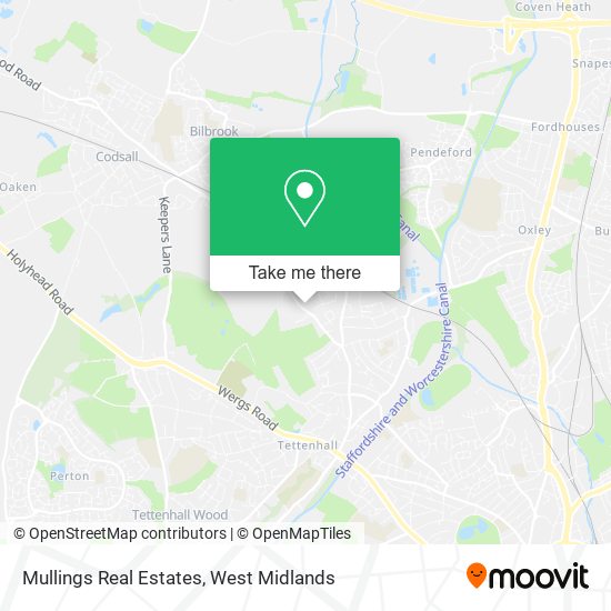 Mullings Real Estates map
