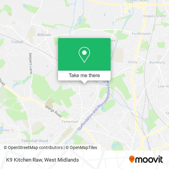 K9 Kitchen Raw map