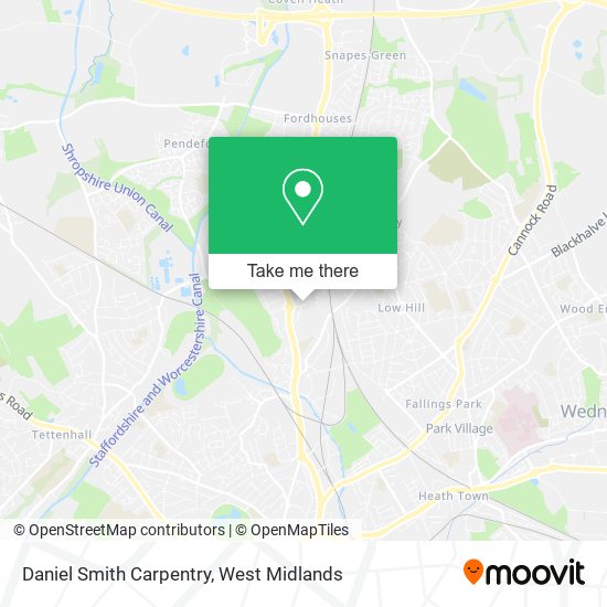 Daniel Smith Carpentry map