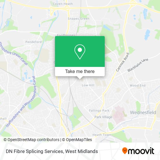 DN Fibre Splicing Services map