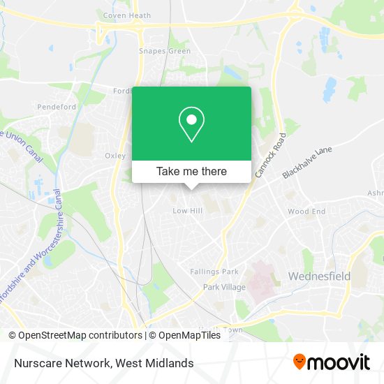 Nurscare Network map