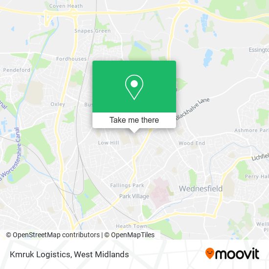 Kmruk Logistics map
