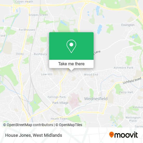 House Jones map