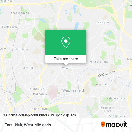 Tarakkiuk map