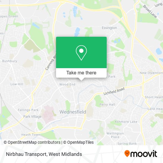 Nirbhau Transport map