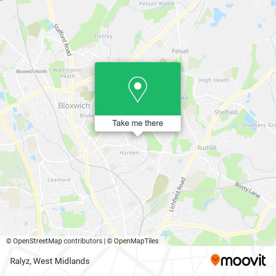 Ralyz map
