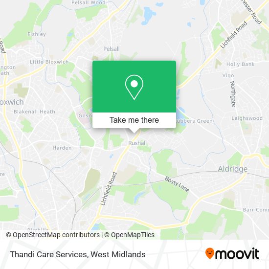 Thandi Care Services map