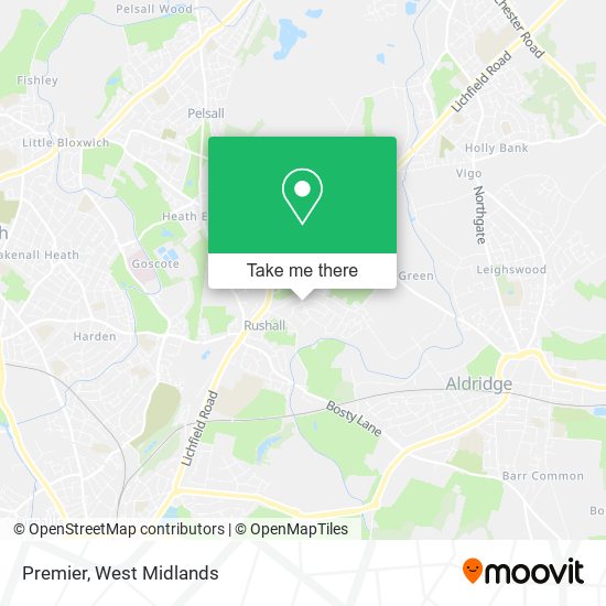 Premier map