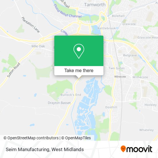 Seim Manufacturing map
