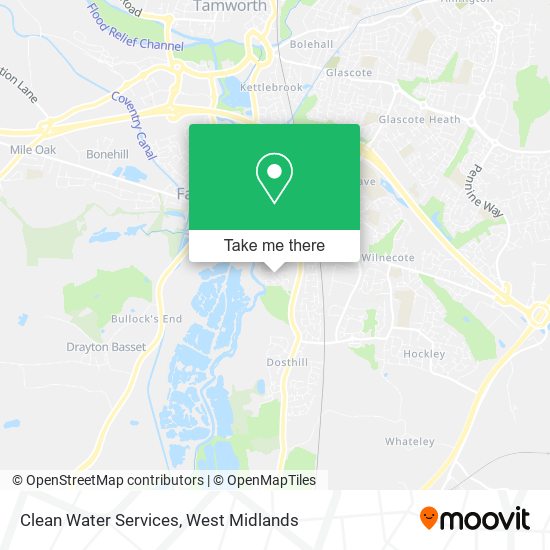 Clean Water Services map