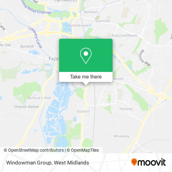 Windowman Group map