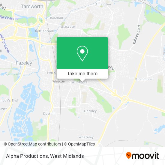 Alpha Productions map