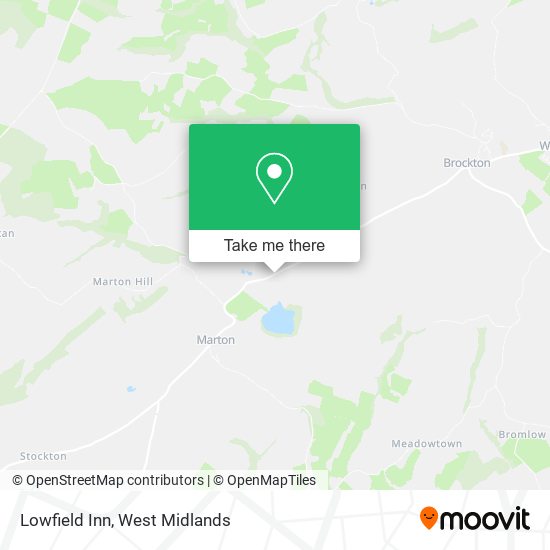 Lowfield Inn map