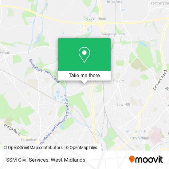 SSM Civil Services map