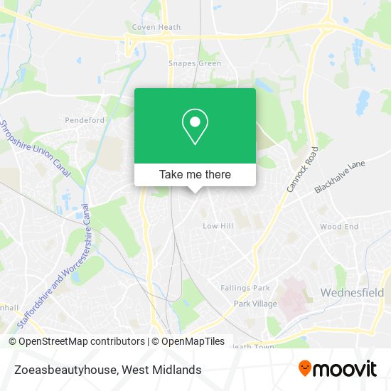 Zoeasbeautyhouse map