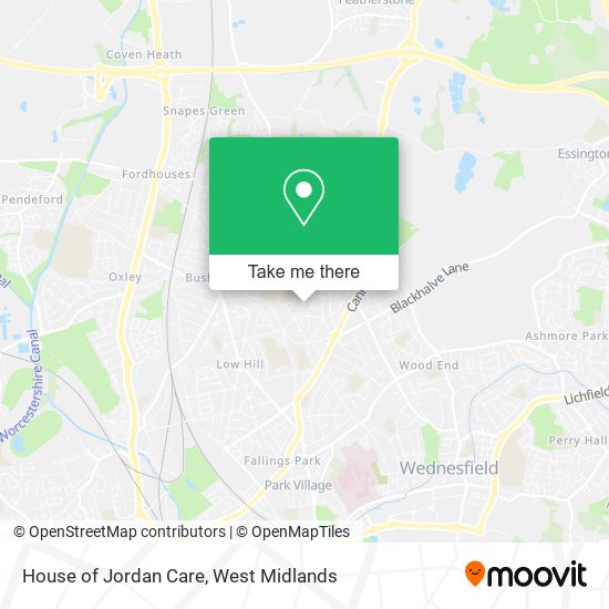 House of Jordan Care map