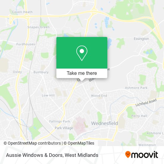 Aussie Windows & Doors map