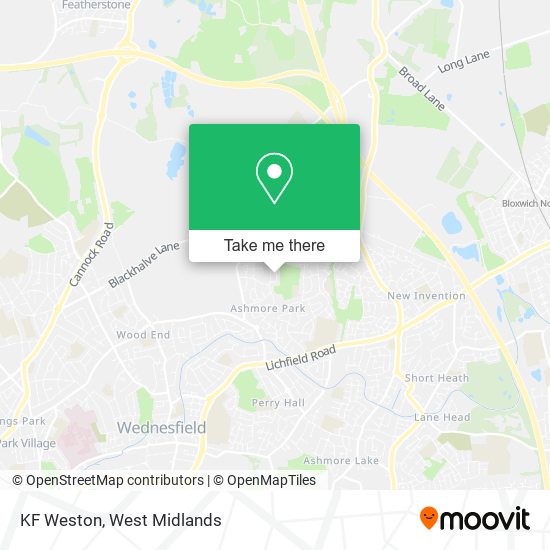 KF Weston map