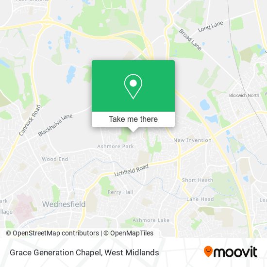 Grace Generation Chapel map