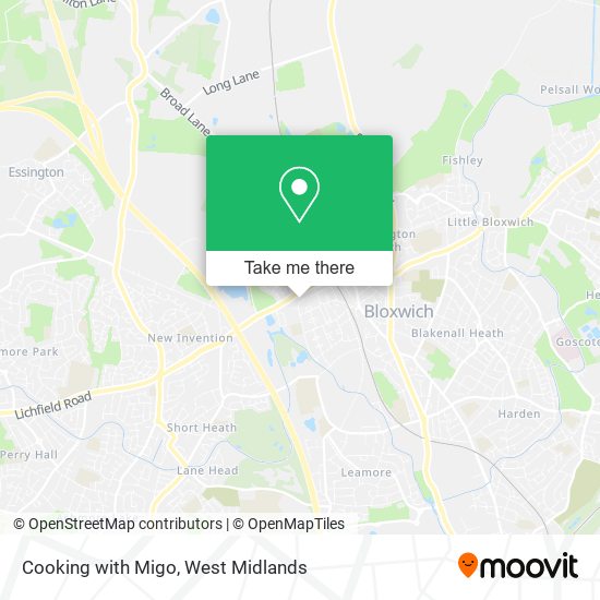 Cooking with Migo map
