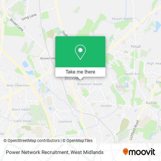 Power Network Recruitment map